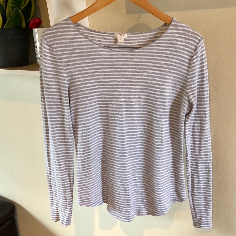 J. Crew Striped Long Sleeve